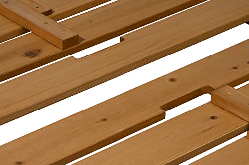 Sandkasten Holz mit Deckel mit Sitzbank von Dobar 94360FSC - 6