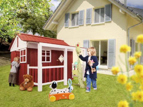 Holz Kinder Spielhaus “Ida” Schwedenhaus - 2
