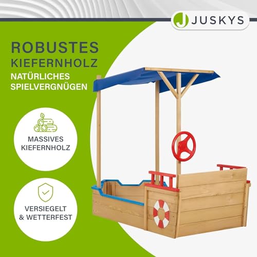 Juskys Sandkasten Käpt’n Pit – Piratenschiff - 5