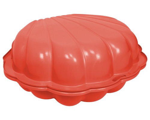 Sandkasten Wassermuschel rot von Ondis24 2-tlg. - 3