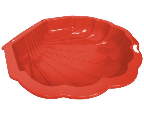 Sandkasten Wassermuschel rot von Ondis24 2-tlg. - 7