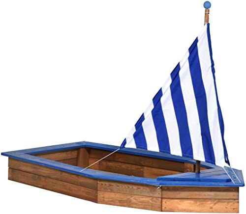 Sandkasten Schiff aus Holz von Dobar 94600FSC - 3