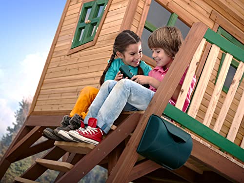 Axi Kinder Spielhaus Max mit Terrasse und Anbau – Stelzenhaus - 8