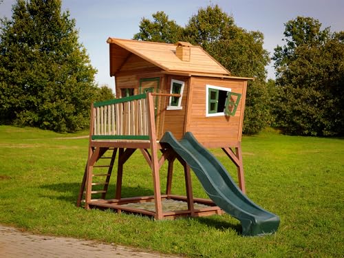 Axi Kinder Spielhaus Max mit Terrasse und Anbau – Stelzenhaus - 9